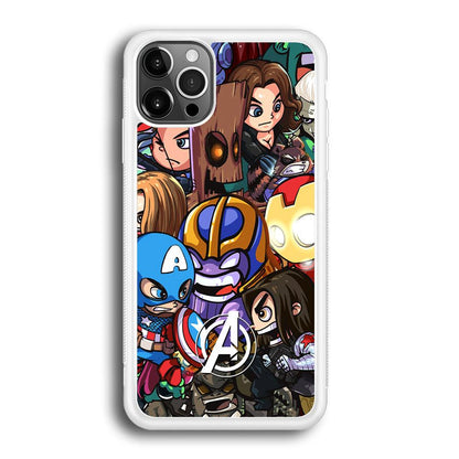 Avenger Cartoon Kid iPhone 12 Pro Case-Oxvistore