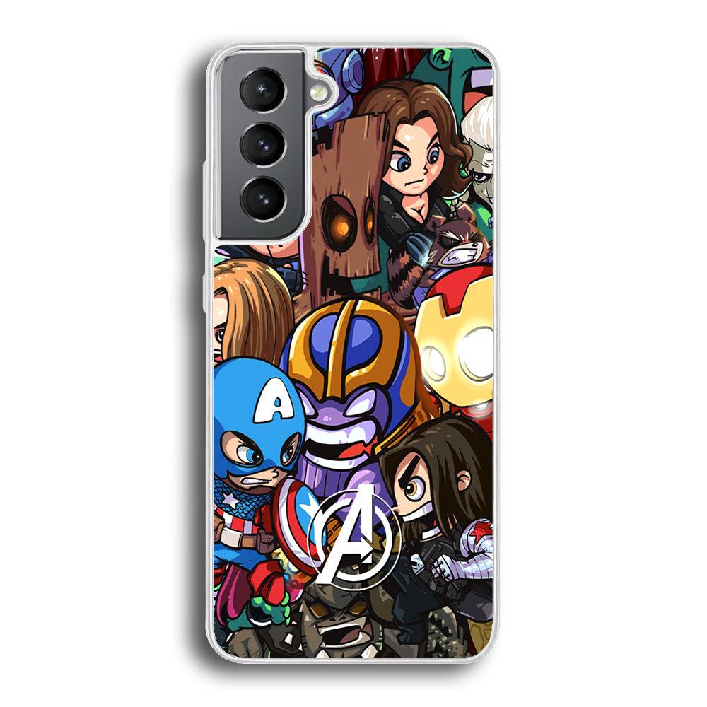 Avenger Cartoon Kid Samsung Galaxy S21 Case-Oxvistore