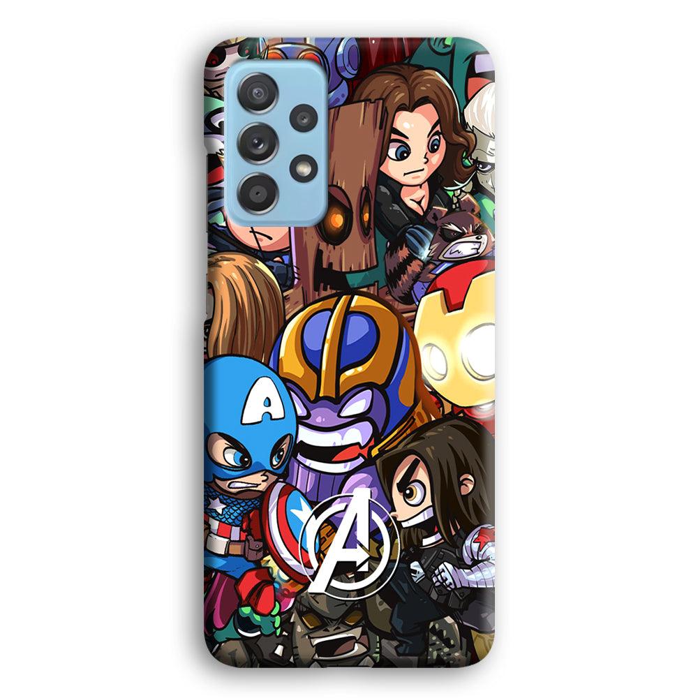 Avenger Cartoon Kid Samsung Galaxy A52 Case-Oxvistore