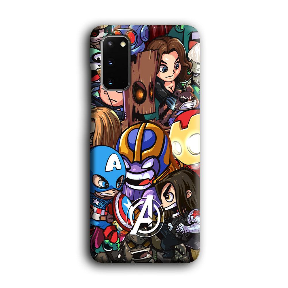 Avenger Cartoon Kid Samsung Galaxy S20 Case-Oxvistore