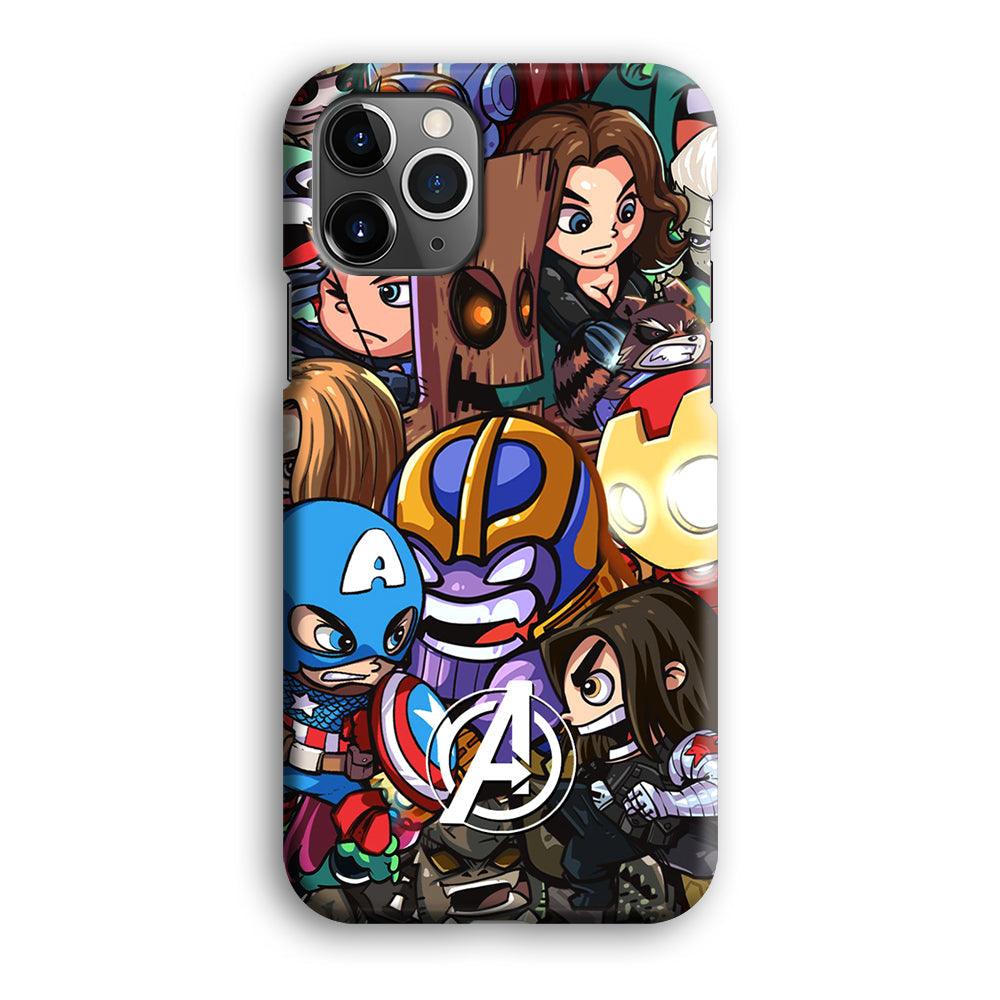 Avenger Cartoon Kid iPhone 12 Pro Case-Oxvistore