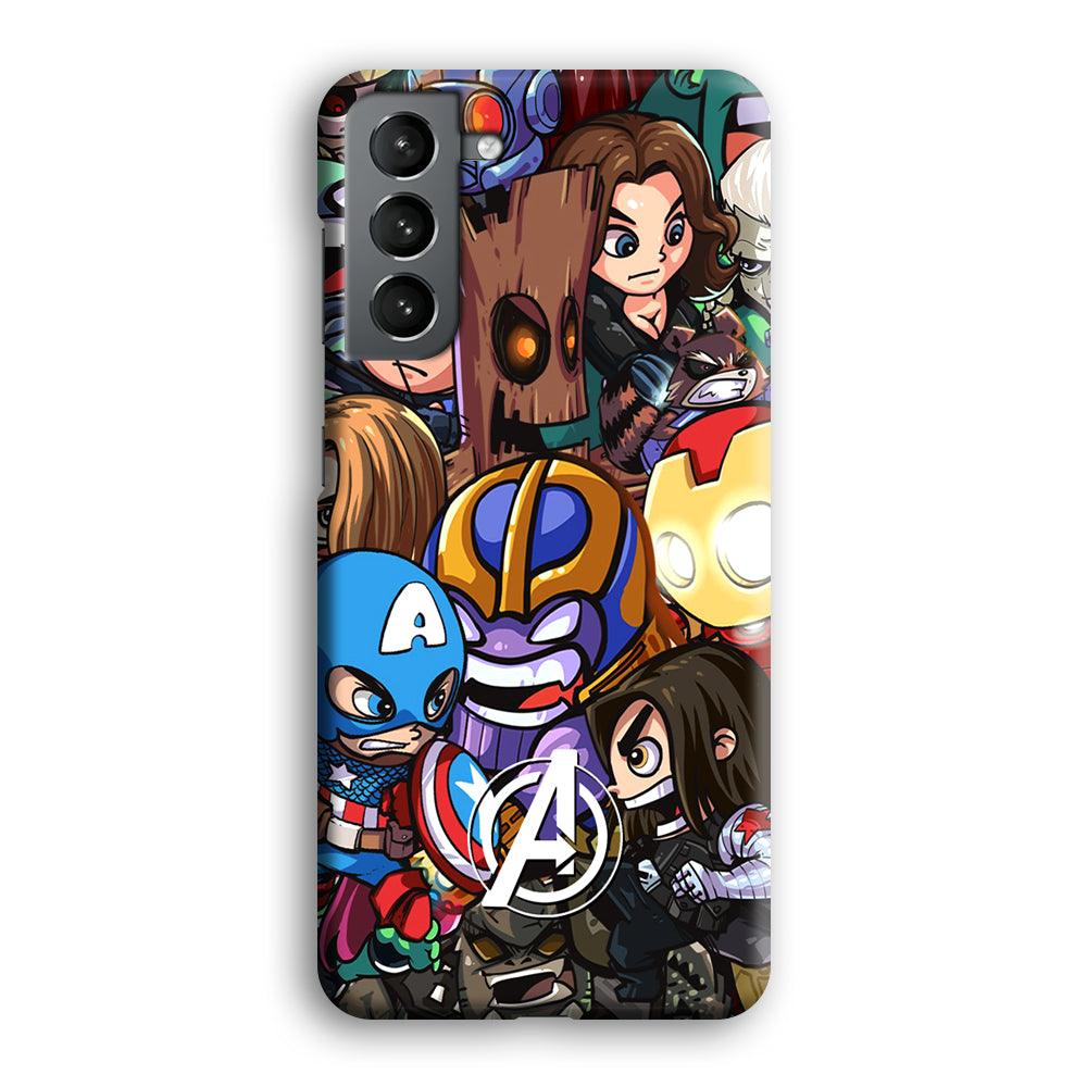 Avenger Cartoon Kid Samsung Galaxy S21 Case-Oxvistore