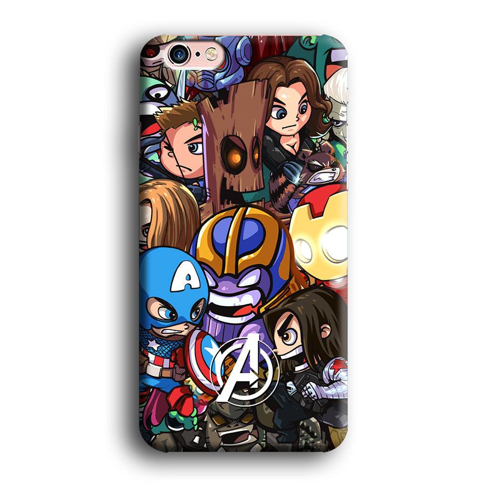 Avenger Cartoon Kid iPhone 6 Plus | 6s Plus Case-Oxvistore