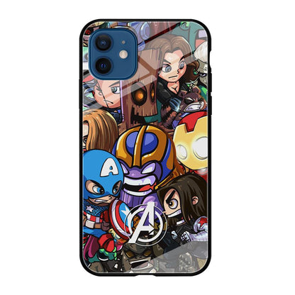 Avenger Cartoon Kid iPhone 12 Case-Oxvistore