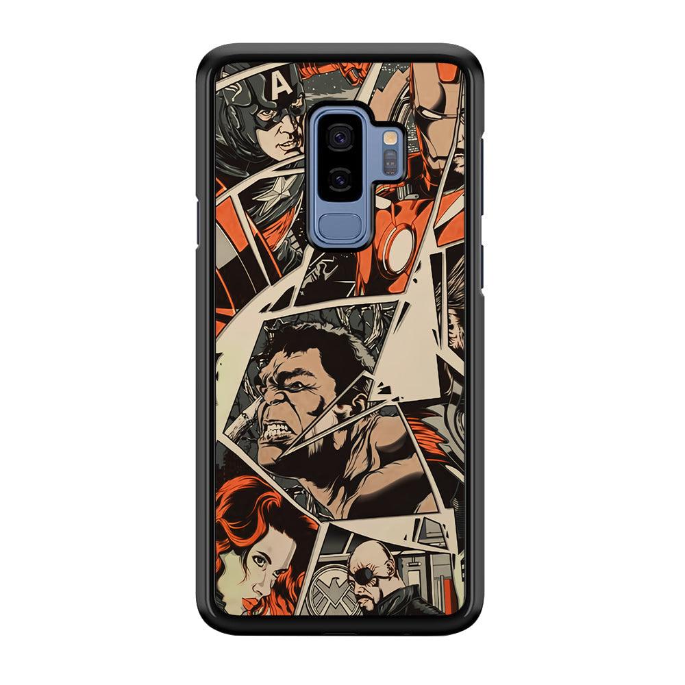 Avenger Piece of The Heroes Samsung Galaxy S9 Plus Case-Oxvistore