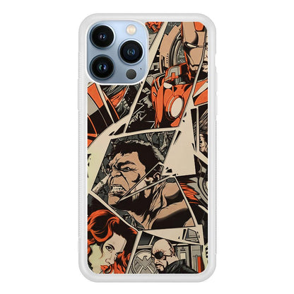 Avenger Piece of The Heroes iPhone 15 Pro Max Case-Oxvistore