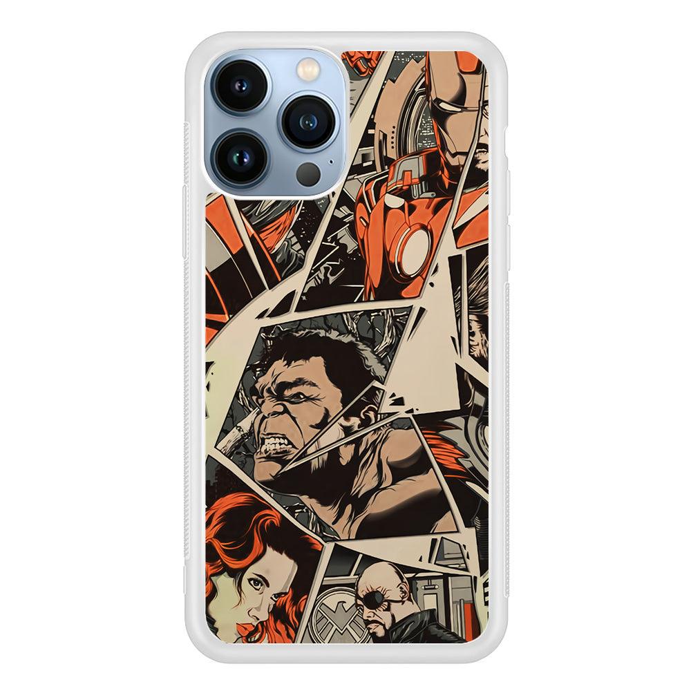 Avenger Piece of The Heroes iPhone 13 Pro Case-Oxvistore