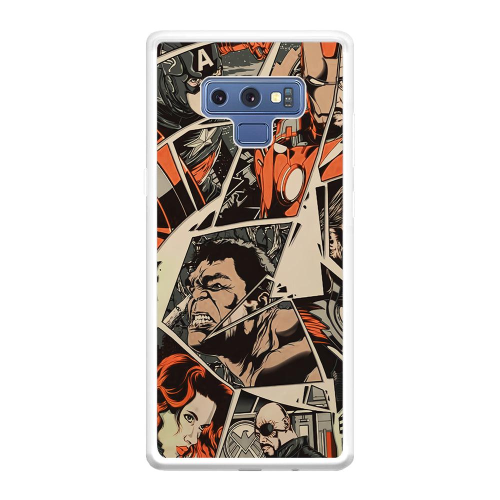 Avenger Piece of The Heroes Samsung Galaxy Note 9 Case-Oxvistore