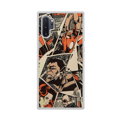 Avenger Piece of The Heroes Samsung Galaxy Note 10 Plus Case-Oxvistore