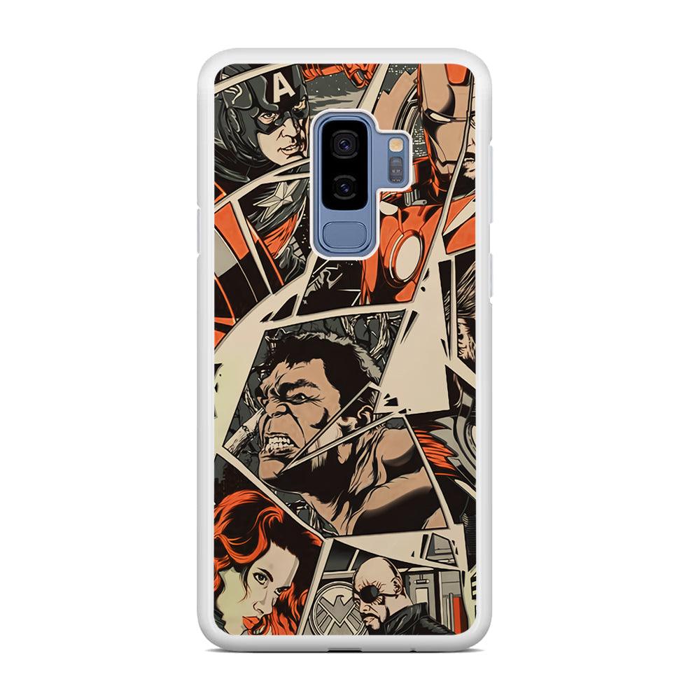 Avenger Piece of The Heroes Samsung Galaxy S9 Plus Case-Oxvistore