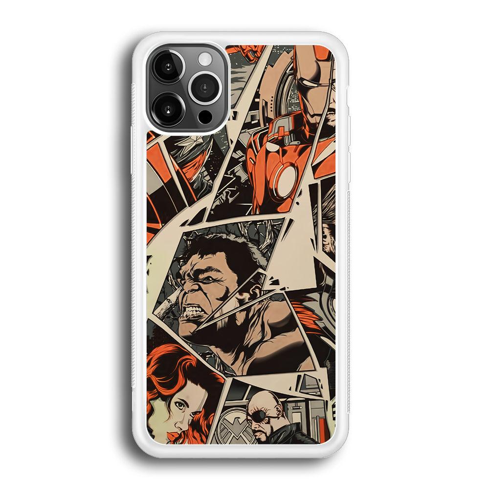 Avenger Piece of The Heroes iPhone 12 Pro Max Case-Oxvistore