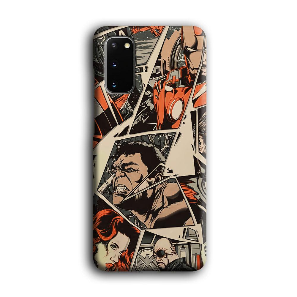 Avenger Piece of The Heroes Samsung Galaxy S20 Case-Oxvistore