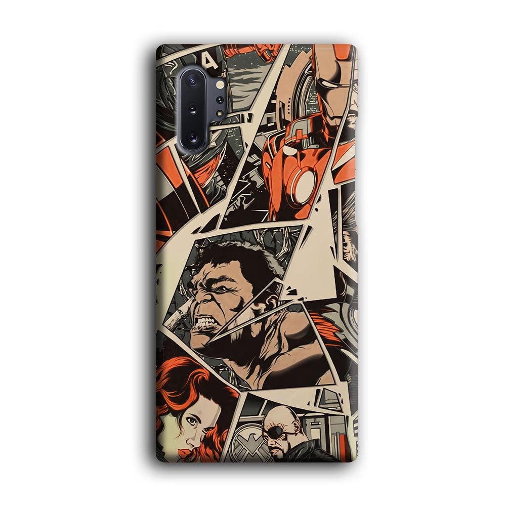 Avenger Piece of The Heroes Samsung Galaxy Note 10 Plus Case-Oxvistore