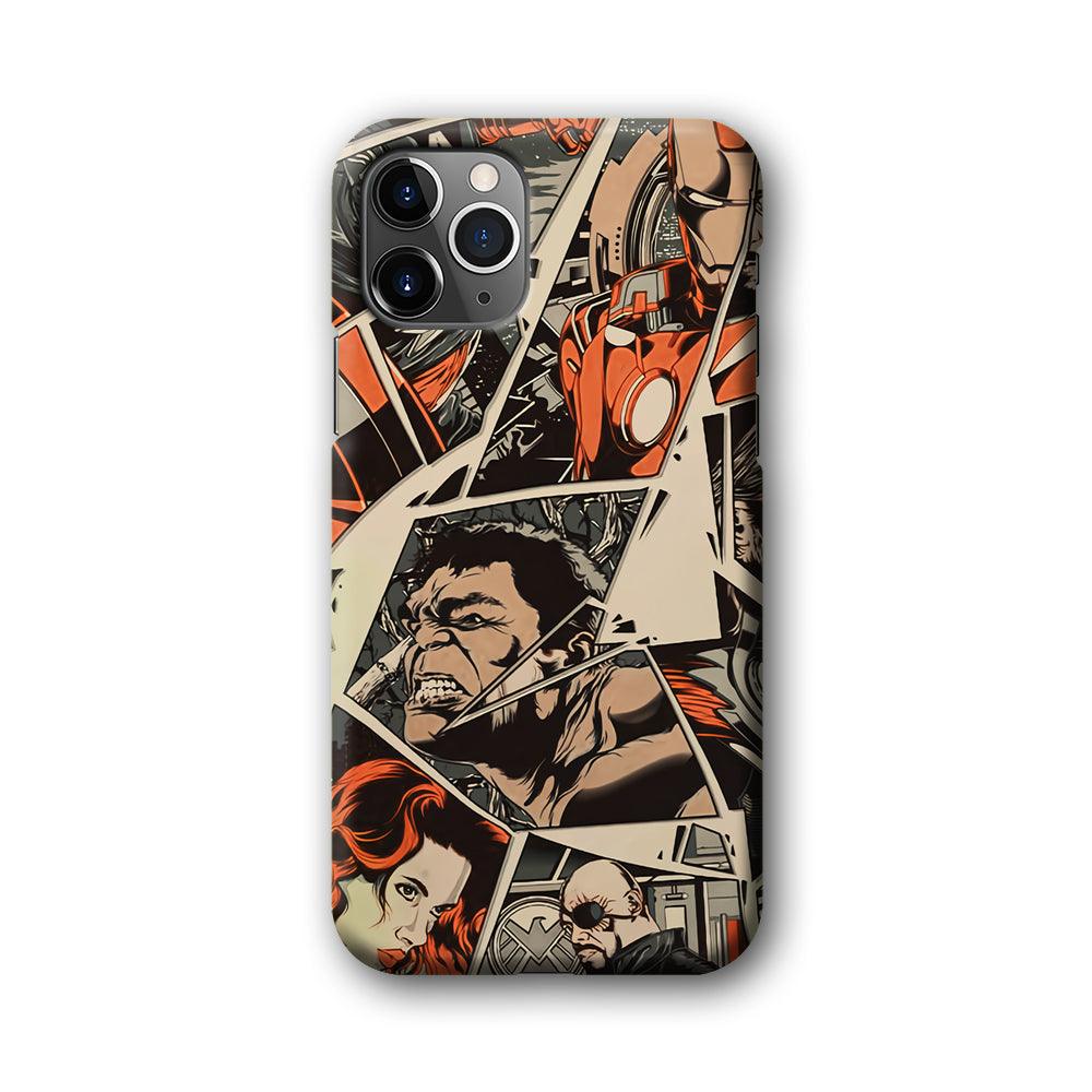 Avenger Piece of The Heroes iPhone 11 Pro Case-Oxvistore