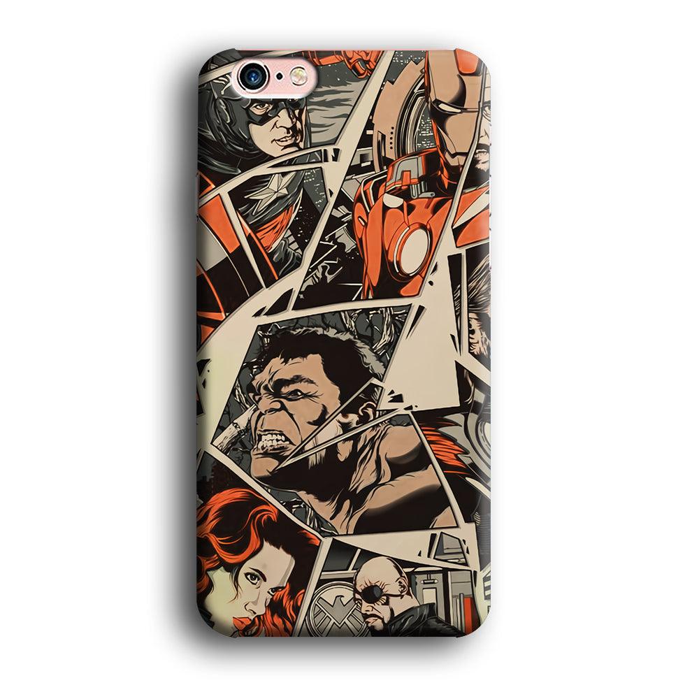 Avenger Piece of The Heroes iPhone 6 | 6s Case-Oxvistore