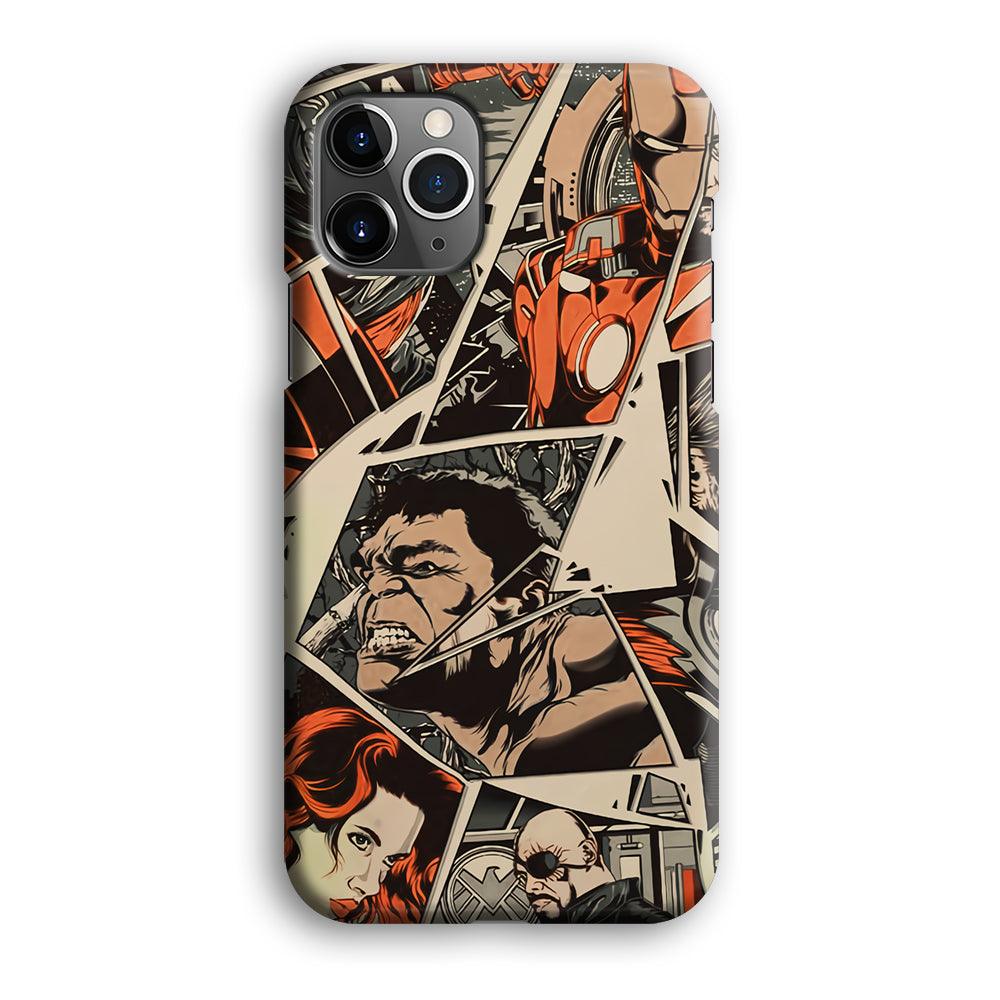 Avenger Piece of The Heroes iPhone 12 Pro Case-Oxvistore