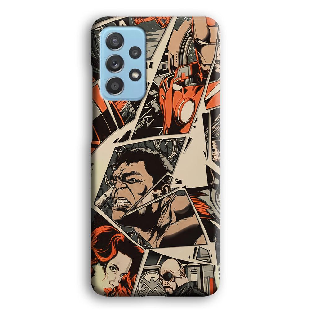 Avenger Piece of The Heroes Samsung Galaxy A52 Case-Oxvistore