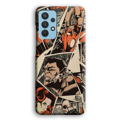 Avenger Piece of The Heroes Samsung Galaxy A32 Case-Oxvistore