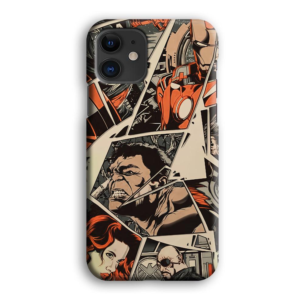 Avenger Piece of The Heroes iPhone 12 Case-Oxvistore