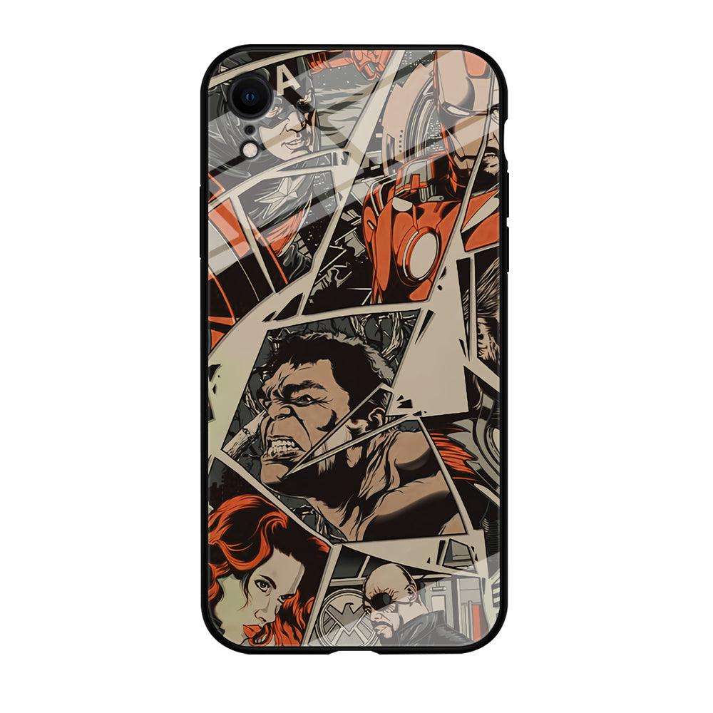 Avenger Piece of The Heroes iPhone XR Case-Oxvistore