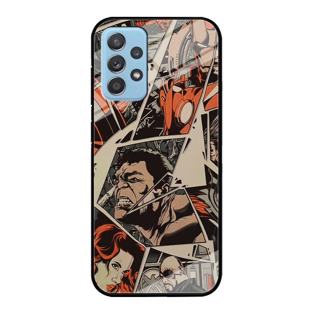 Avenger Piece of The Heroes Samsung Galaxy A52 Case-Oxvistore