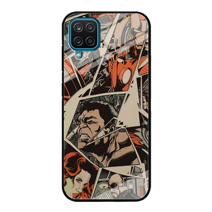 Avenger Piece of The Heroes Samsung Galaxy A12 Case-Oxvistore