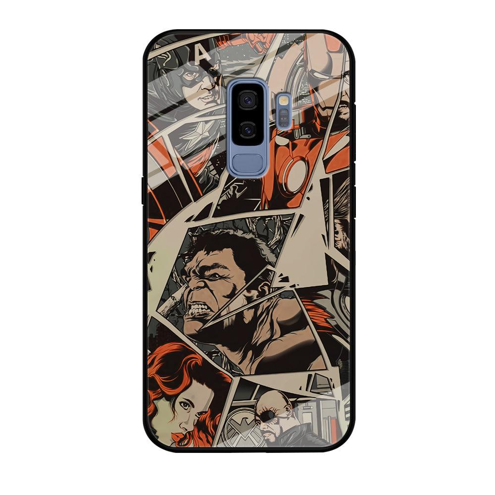 Avenger Piece of The Heroes Samsung Galaxy S9 Plus Case-Oxvistore