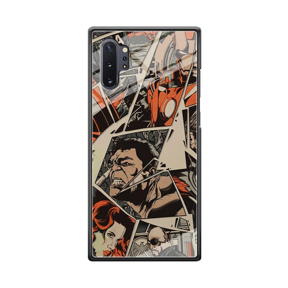 Avenger Piece of The Heroes Samsung Galaxy Note 10 Plus Case-Oxvistore