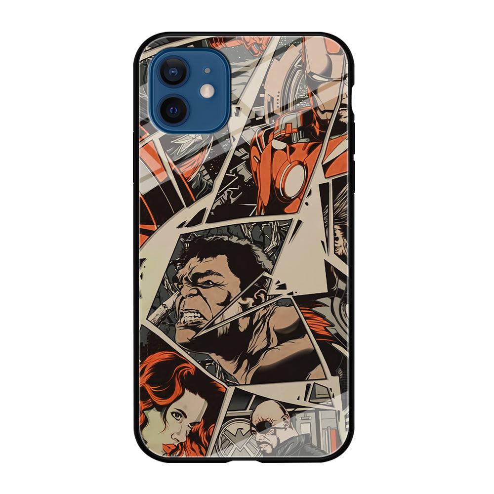 Avenger Piece of The Heroes iPhone 12 Case-Oxvistore