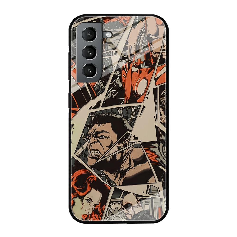 Avenger Piece of The Heroes Samsung Galaxy S21 Plus Case-Oxvistore