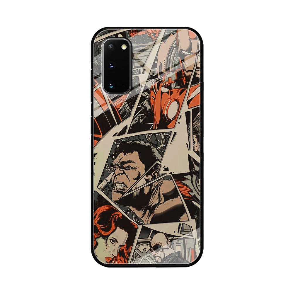 Avenger Piece of The Heroes Samsung Galaxy S20 Case-Oxvistore