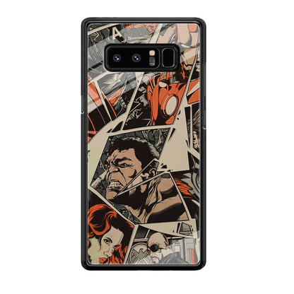 Avenger Piece of The Heroes Samsung Galaxy Note 8 Case-Oxvistore