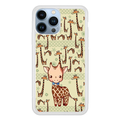 Baby Giraffe Adventure Ground iPhone 14 Pro Max Case-Oxvistore