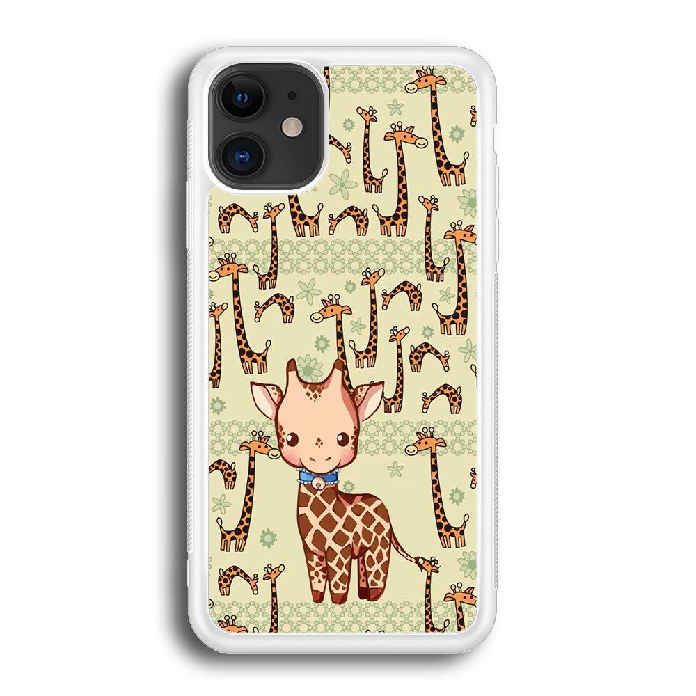 Baby Giraffe Adventure Ground iPhone 12 Case-Oxvistore