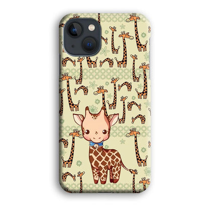 Baby Giraffe Adventure Ground iPhone 14 Case-Oxvistore