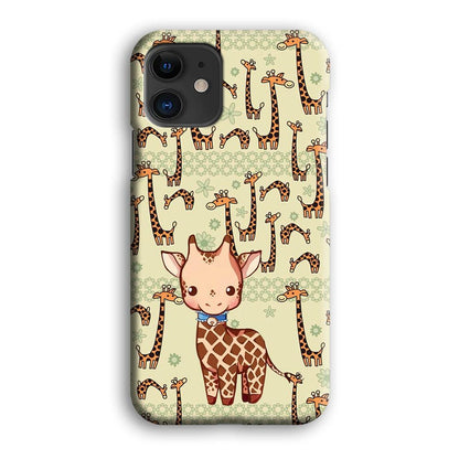 Baby Giraffe Adventure Ground iPhone 12 Case-Oxvistore