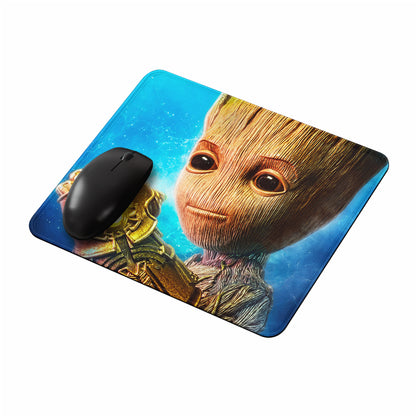 Baby Groot Gauntlet Mouse Pads