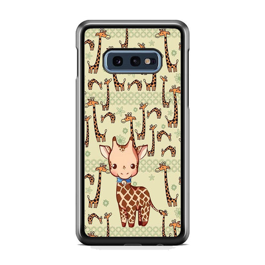 Baby Giraffe Adventure Ground Samsung Galaxy S10E Case-Oxvistore