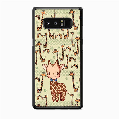 Baby Giraffe Adventure Ground Samsung Galaxy Note 8 Case-Oxvistore