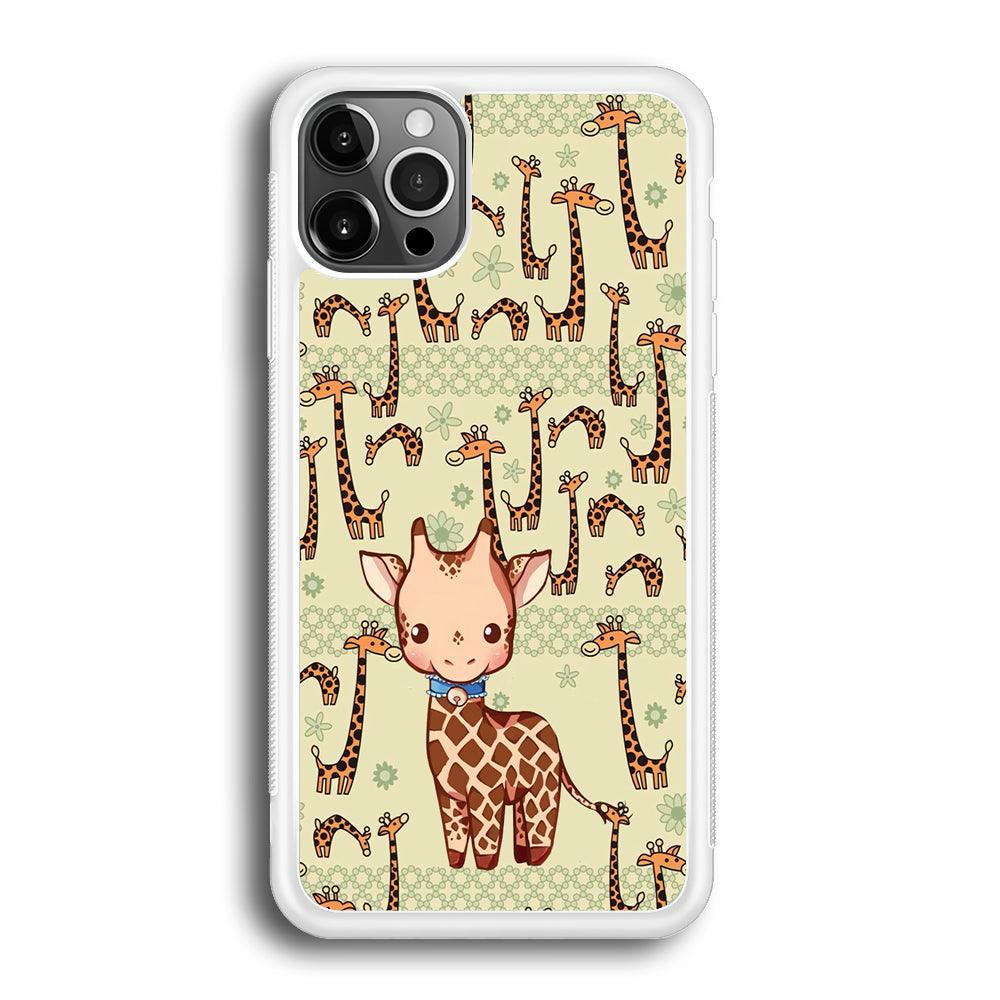 Baby Giraffe Adventure Ground iPhone 12 Pro Case-Oxvistore