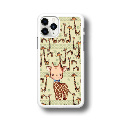 Baby Giraffe Adventure Ground iPhone 11 Pro Max Case-Oxvistore