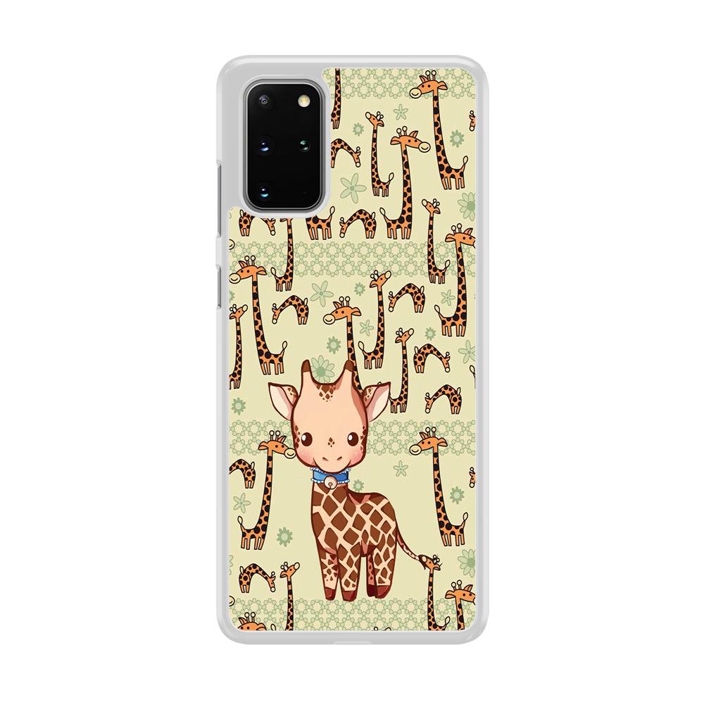 Baby Giraffe Adventure Ground Samsung Galaxy S20 Plus Case-Oxvistore