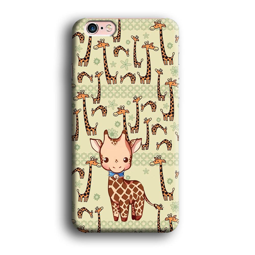 Baby Giraffe Adventure Ground iPhone 6 | 6s Case-Oxvistore