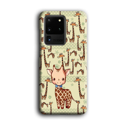 Baby Giraffe Adventure Ground Samsung Galaxy S20 Ultra Case-Oxvistore