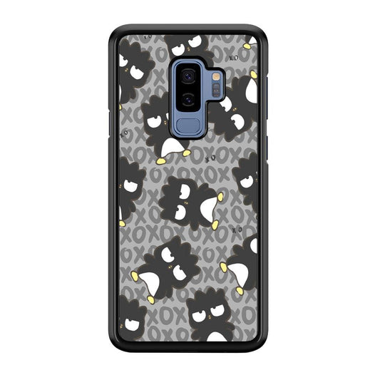 Bad Badtz-Maru Bad Face Patern Samsung Galaxy S9 Plus Case-Rubber Black (2D Case)-Oxvistore