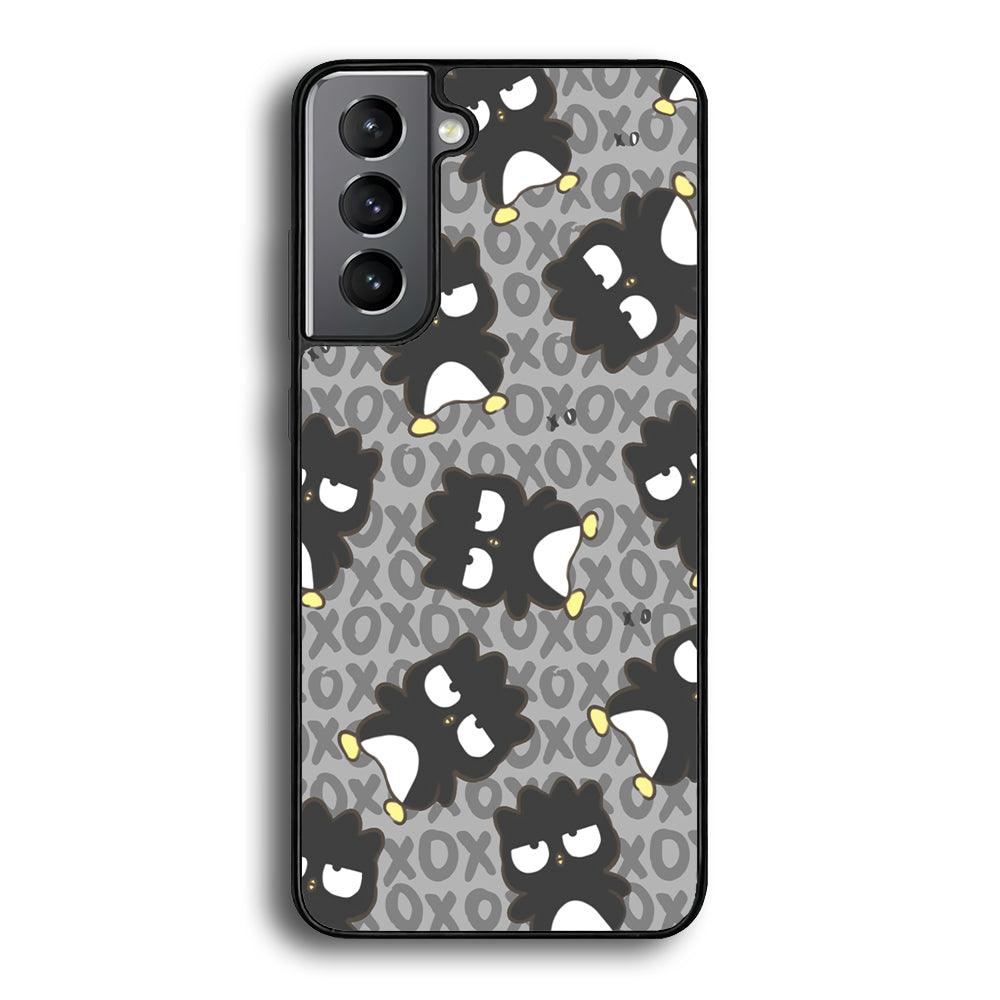 Bad Badtz-Maru Bad Face Patern Samsung Galaxy S23 Plus Case-Rubber Black (2D Case)-Oxvistore