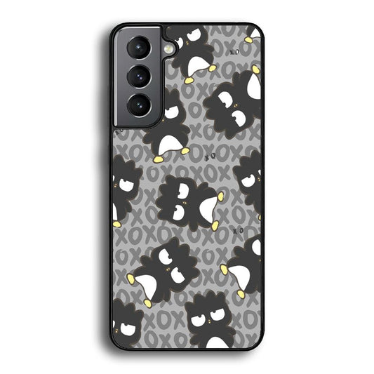 Bad Badtz-Maru Bad Face Patern Samsung Galaxy S23 Plus Case-Rubber Black (2D Case)-Oxvistore