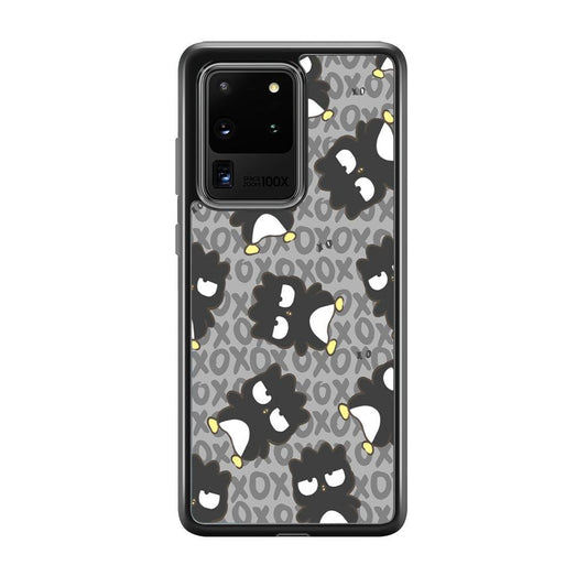 Bad Badtz-Maru Bad Face Patern Samsung Galaxy S20 Ultra Case-Rubber Black (2D Case)-Oxvistore