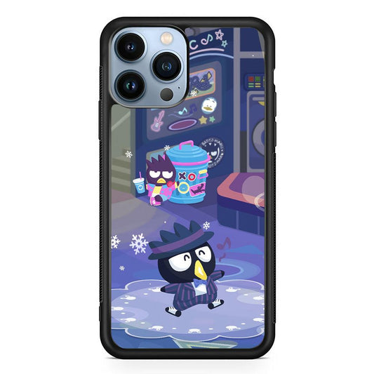 Bad Badtz-Maru Dancing Man iPhone 13 Pro Max Case-Rubber Black (2D Case)-Oxvistore