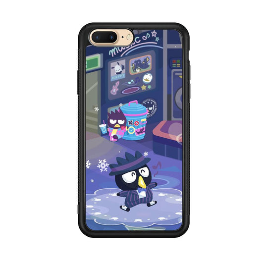 Bad Badtz-Maru Dancing Man iPhone 8 Plus Case-Rubber Black (2D Case)-Oxvistore